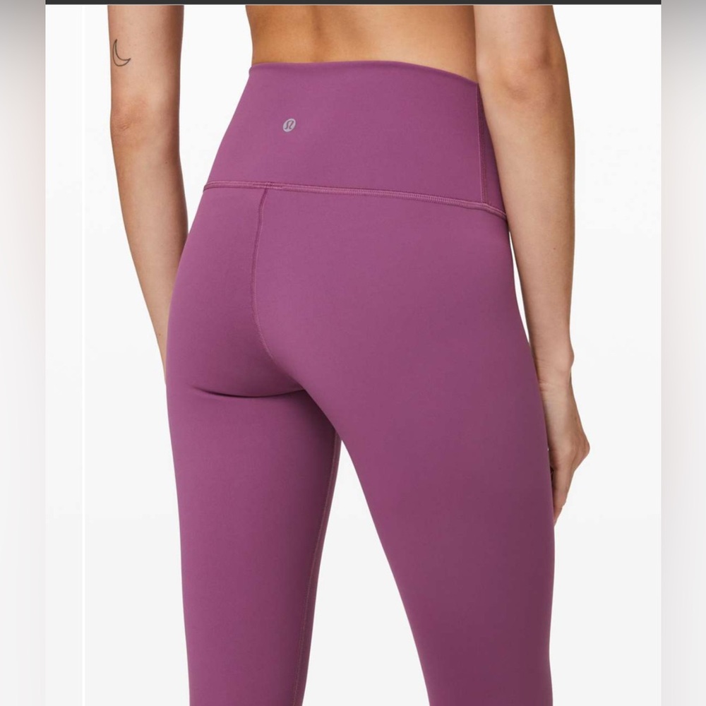 Lululemon Wunder Under High-Rise Tight 25" *Full-On Luxtreme in Vintage Plum 6 - Picture 4 of 13